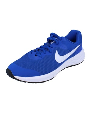 Zapatillas Nike Revolution 6 Nn (gs) Azul Real Para Jóvenes