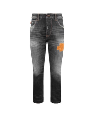 Emporio Armani J06 Slim Fit Mens Distaded Jeans