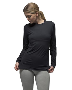 Heat Holders - Camiseta Térmica de Manga Larga para Mujer | Ligera | Forrada de Vellón - X-Warm - Lite