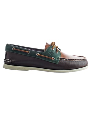 Zapatos para hombre tri marrones de 2-ojo de 2-ojo