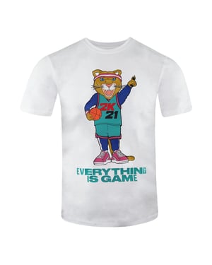 Puma Camiseta de manga corta Cuella blanca para hombre 2k Dylan Camiseta 532920 01