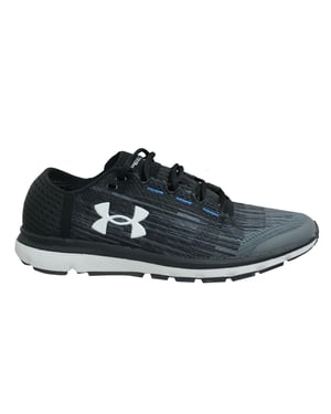 Bajo armadura SpeedForm Velociti Womens Black Running Trainers