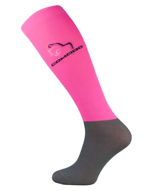 Comodo - Calcetines de microfibra hasta la rodilla para señoras que montan a caballo