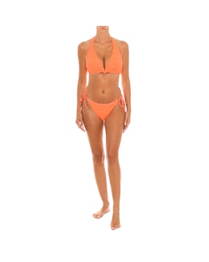 Bikini halter sin aros EB0261B mujer