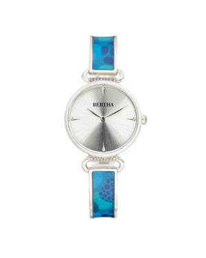 Reloj de pulsera diseñado con esmalte Bertha Katherine