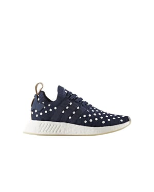 Adidas nmd_r2 primeknit entrenadores azul marino