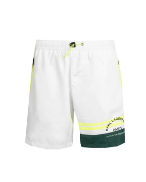 Bañador de Golf para Hombre Karl Lagerfeld Blanco
