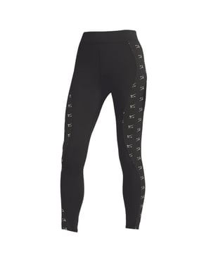 Leggings negros con logo integral de Nike Air