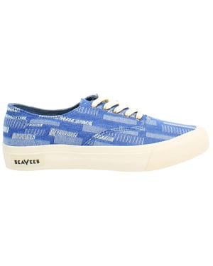 Zapatos Azules para Mujer Seavees Legend Bordados