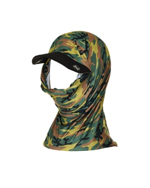 Tubular multifuncional Camo con visera 64700 unisex