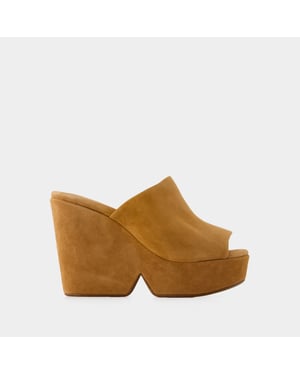 Sandalias Dolcy9 - Clergerie - Piel - Oro Cabra