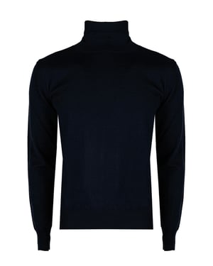 Takeshy Kurosawa Suéter del hombre azul oscuro