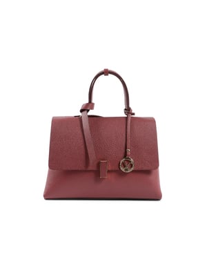 19V69 Italia Bolso de Mano para Mujeres Rojo 10520 DOLLARO RUBINO