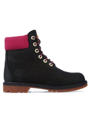 Botas Timberland Heritage Cupsole de 6 pulgadas para mujer en negro
