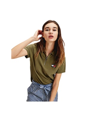 Insignia de Polo Tommy Jeans para mujer