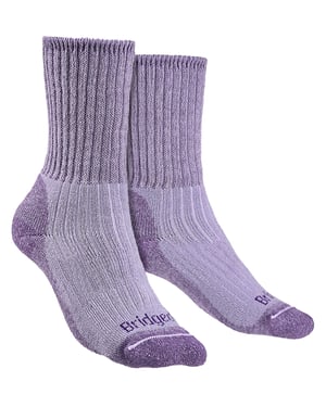 Bridgedale - Calcetines de lana merino para mujer - Violeta