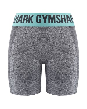Gymshark Flex para mujer pantalones cortos grises para mujer