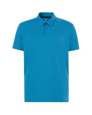 Oakley Divisional Button Up Blue Mens Golf Polo Camisa 433690 6CS