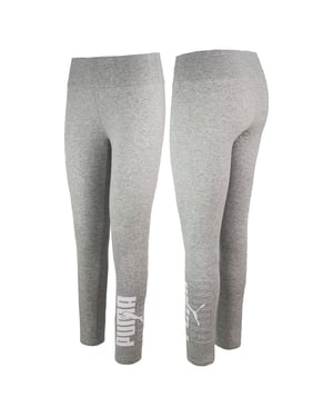 PUMA TITRA FIT LARGO Long Sports Womens Gray Rebel Leggings 583563 04