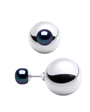 PARAS PEENTAS DUPLEX AGUA FRUENTE 6-7 mm White 925