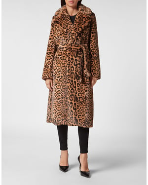 Abrigo Largo Leopard