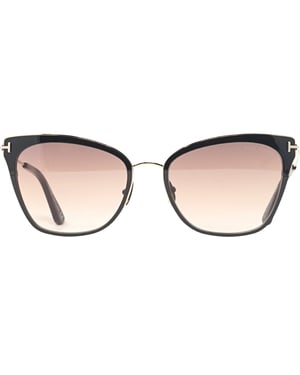 Tom Ford Faryn FT0843 01F Gafas de sol en oro rosa brillante