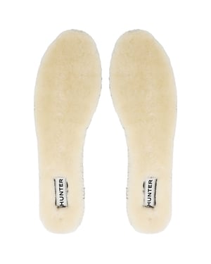 Hunter Plantillas Aisladas de Shearling para Hombre Beige