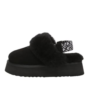 EVER AU Zapatillas de plataforma con correa extraíble para mujer-WAGTAIL