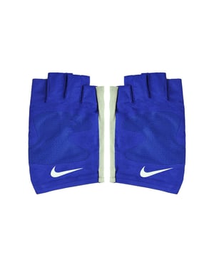 LOGO NIKE Azul Guantes de rugby para hombre blanco PGR002 401
