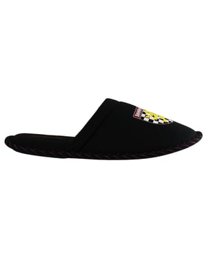 Lambretta Lion Pantuflas negras para hombre