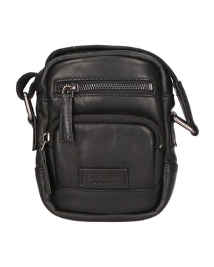 Santini bolsa de hombro unisexo BLACK