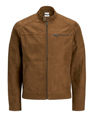 Chaqueta de cuero sintético Jack & Jones