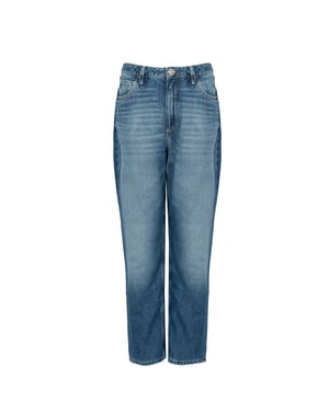 Guess Vaqueros Mom Fit de mujer azul
