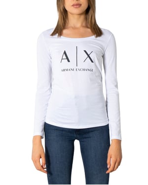 Camiseta Blanca de Mujer Armani Exchange