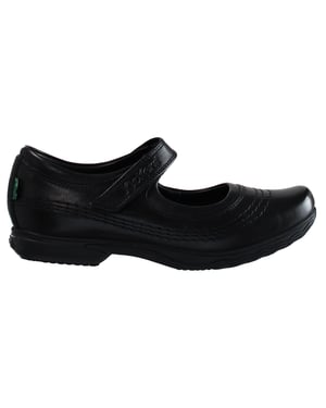 Pateadores Keavy Bar Mary Jane Kids Black Shoes
