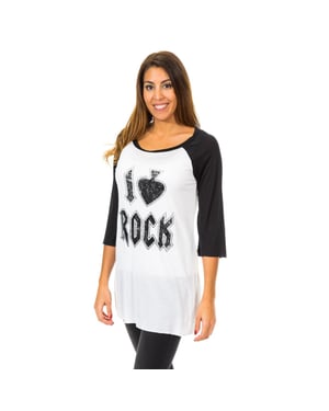 Camiseta de manga 3/4 y cuello de barca 10DML0381 mujer