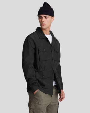 Chaqueta campo negra azabache de Lyle & Scott