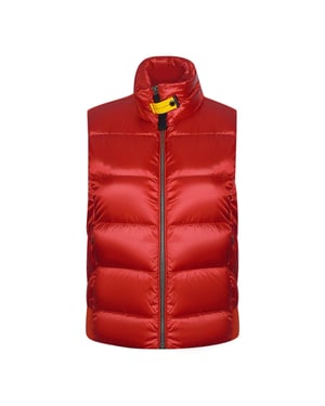 Parajumpers Chaqueta tipo chaleco de plumas roja Ali