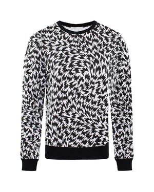 Vans fuera de la pared Cuella de manga larga Cuello negro/blanco Sweaters V241HCH