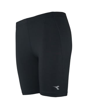 Compresión de la diadora Womens Black Cycling Shorts