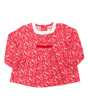 Blusa manga larga y cuello redondo 17I07704 niña