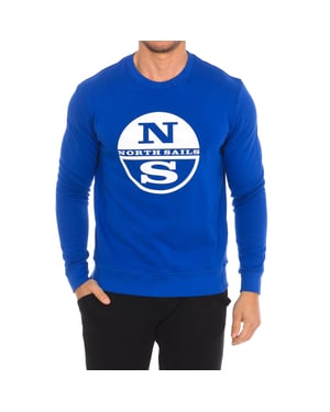 Sudadera de manga larga y cuello redondo 9024130 hombre