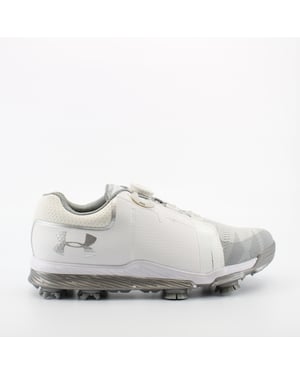 Under Armour Tempo Sport Boa Womens White Golf Zapatos