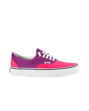 Van Era 2 Tone Mens Pink Plimsolls