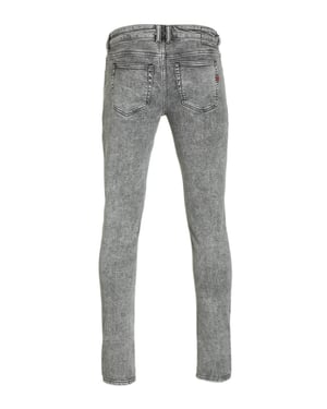 Diesel Vaqueros Sleenker del hombre Gris