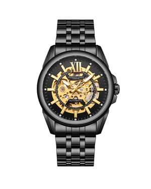 Anthony James Edición Limitada Mystique Automático Negro Montado a Mano