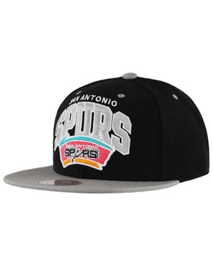 Gorra Mitchell & Ness San Antonio Spurs para hombre