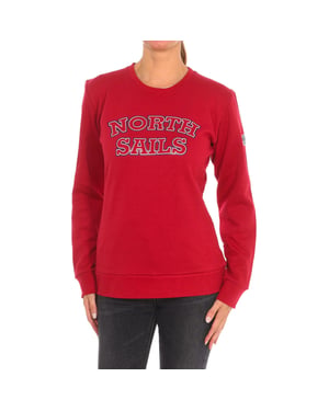 Sudadera de manga larga y cuello redondo 9024210 mujer