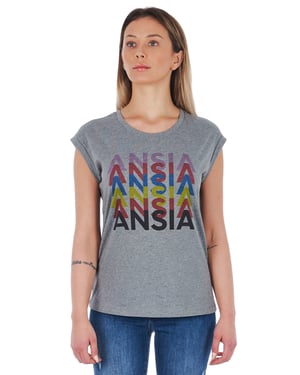 Camiseta Ggrigiomelange de Frankie Morello