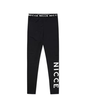 Nicce mali para mujer leggings negros/blancos
